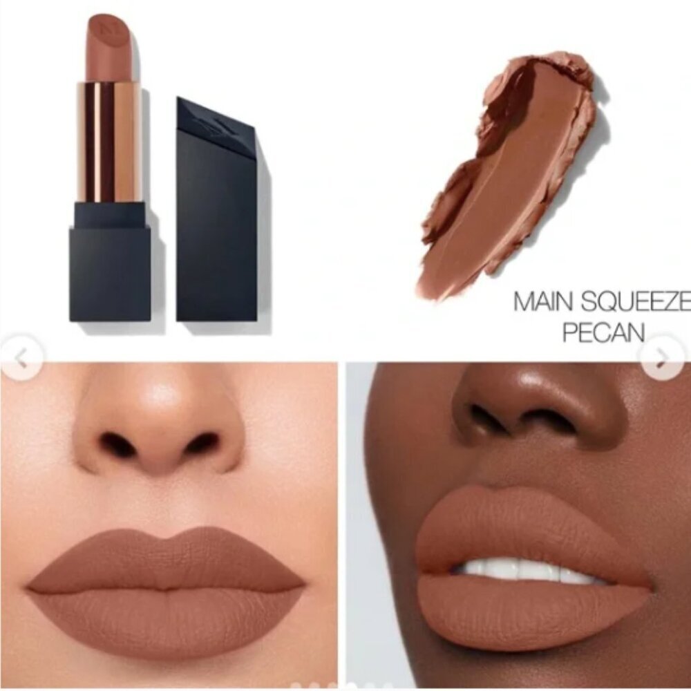 MORPHE Nude Brown Matte Lipstick, "Main Squeeze" FULL SIZE